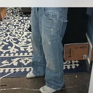 Men's Classic Light Blue flared jeans